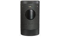 Xikar Volta Quad Flame Tabletop Lighter, High Performance, Camera Aperture-Inspired Lid, Black