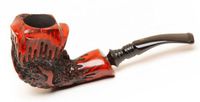Erik Nording Freehand Moss F Pipe Made in Denmark