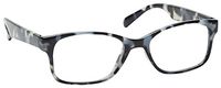 The Reading Glasses Company Grey Tortoiseshell Hand Finished Wrap Readers Mens Womens Spring Hinges R71-7 +1.75
