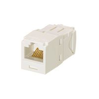 PANDUIT CJ688TGIW CAT6 RJ45 MODULAR JACK, 8POS, 1 PORT