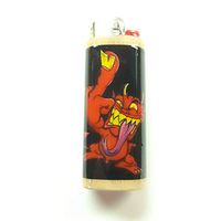 Devil Lighter Case Holder Sleeve Cover Fits Bic Lighters