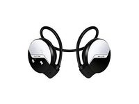 I-kool Sport-101 Bluetooth Headphones Bluetooth Headsets Compact wireless Sport Headphone for Running Compatible with iPhone, iPad, Samsung, Other Bluetooth Devices (White)