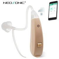 Neosonic SF Self Fitting Hearing Amplifier to Aid and Assist Hearing of Adults and Seniors, Connect to Smartphone via Bluetooth for Hearing Test and Personalized Programming (for Left & Right Ear)
