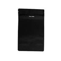 Mylar Smell Proof Bags - Loud Lock Grip n Pull - Child Resistant - Medical Use Only - All States General Compliance Printed - 1000 Count (Black, 1/2)