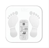 Lfsp Electronic Scales, Digital Scales Portable Smart Scales Electronic Digital Health Weight Scale Body Fat Electronic Digital Scale for Bedroom Bathroom Floor Scale High-Precision Scales