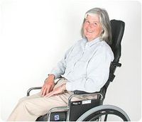 Incrediback Rigid Reclining Back System. Tall Size System with moldable head support. Wheelchair Siz
