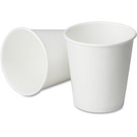 Disposable Paper Cup - Hot Liquids - 8 oz - White