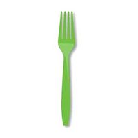 Lime Green Forks