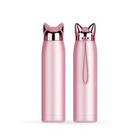 ZHENQ L Double-Layer Thermos Insulated Coffee Tea Milk Travel Mug Stainless Steel Vacuum Bottle Double-Layer Sealed Cup Cover Design, Firmly Locked Temperature Transport (Color : C)