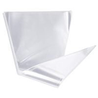 HUI JIN Clear Cone Bags OPP Sweets Cellophane Bags 18cm36cm 100 Pcs
