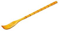 Qingsun Wood Back Scratcher Massager 19" Long Bamboo Design Handle Body Self-Massage Back Scratcher Massage Tools
