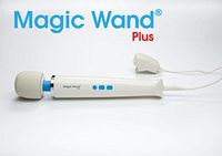 Magic Wand Plus (New 2019 HV-265) The Original Wand Massager with Built-in 4 Speed Controller and Free IntiMD Active Personal Trigger Pin Point Massager
