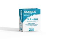 MPM Medical WoundGard Bordered Gauze Dressing 5" x 5", Pad 3" x 3", Sterile, Carton of 30ea