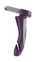 Emson Car Cane 3 in 1 Mobility Aid, Purple