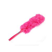 Soft Microfiber Cleaning Duster Dust Cleaner Handle Feather Static Anti Magic Household Cleaning Tools,Rose Red