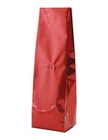 BAP 16 oz Red Side Gusseted Bag with Valve for Coffee (500 pcs)