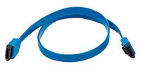 3 Pack, 18 Inch SATA 6Gbps Cable W/Locking Latch Blue, CNE532929