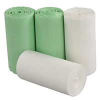 Eagrye 13 Gallon 100% Biodegradable Trash Bags, Tall Kitchen Compost Bags, 140 Counts