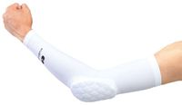 Diamond Pad Elbow Sleeve - White (EA)