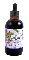 Mullein Leaf Extract Tincture - Non Alcohol - Herbal Supplement for Dry Irritating Coughs and Congestion Relief - Natural Lung Detox and Cleanse for Smokers - Organic Mullein - Herb Lore (4 Ounce)