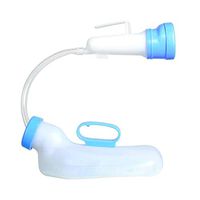 WLDQ Urinal with Tube - Portable Pee Bottle for Hospital,Home,Camping,Car and Travel - Male Urine Collector - 1500 ML for Man