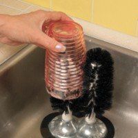 Jiffy Deluxe Suction Glass Washing Brushes by North Coast Medical