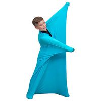 Special Supplies Sensory Sock (Blue, Medium 47x27 inches) Full-Body Wrap to Relieve Stress, Hyposensitivity, Anxiety - Stretchy, Breathable Sack for Boys, Girls - Safe, Comfortable, Calming Relief