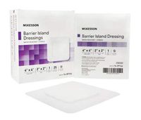 McKesson Composite Barrier Island Dressing Square 2 X 2" Pad 16-89144 100 /Case