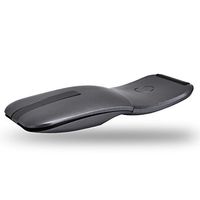 Arc Optical Mouse Reversible and Foldable Ergonomic 2.4GHz Wireless Mice USB 1000DPI for WIN and MACOS System
