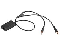 VoiceJoy Headset Adapter Cable Female RJ9 Headset to Male 2 X 3.5mm Adapter for PC,Computer