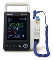 Mindray Accutorr 3 Spot Check Vital Sign Monitor NIBP w/Masimo SpO2 and SmarTemp