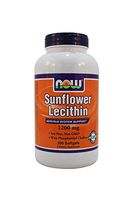 Now Foods: Sunflower Lecithin 1200 mg, 200 sgels (2 pack)