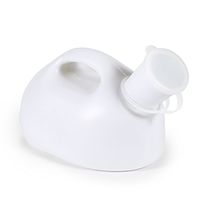 ONEDONE Male Urinal Portable Pee Bottle Toilet 2000 ML for Hospital Home Camping Car Travel (White)