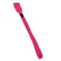 PCP Cane Wrist Strap, Durable Triple Braided Elastic Nylon Lanyard for Canes, Pink