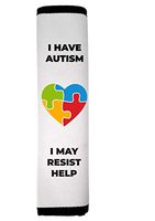 Medical Alert Seat Belt Cover (Autism Puzzle Sign)