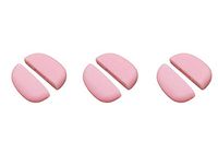 3 Pairs of Silicone Decompression Non-Slip Nose Pads, Snap Nose Pads,Y3