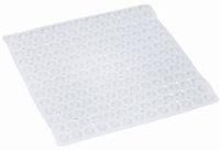 641742EA - No-Skid, Cushioned Shower Mat With Drainage Holes