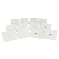 D. L. & Company - "NAUGHTY and NICE" Stationery Card Set