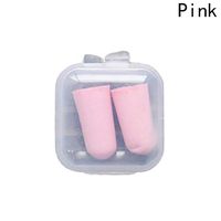 Comfort Earplugs Noise Reduction Foam Soft Ear Plugs Box-packed Earplugs Protective For Sleep Slow Rebound Earplugs