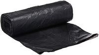 PlasticPlace 32-33 Gallon Black High Density Trash Bags 33"X40" - 250/Case
