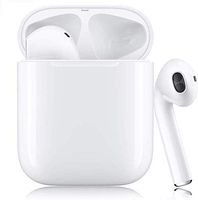 True Wireless Stereo Earbuds Bluetooth Headset in-Ear Earbuds Sports Headset,2019 Latest Intelligent Noise Reduction Pop-ups Auto Pairing with Charging Case Compatible for iPhone/Samsung/Apple/Airpods