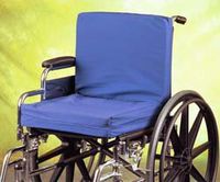 Wheelchair Cushion - 16"x18"x2" Convoluted foam with 2" back. Made in the USA
