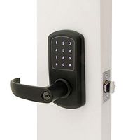 Prodigy SmartLock Commercial Grade Cylindrical Lock 4000 with Keyless Entry RFID (Left Hand, Flat Black)
