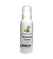 Naturally Complete Melatonin Lotion ("The Sleep Hormone") 4 oz. Bottle | Non-GMO | Soy-Free | Fragrance-Free | Non-Greasy and formulated for Excellent Absorption. Made in The USA