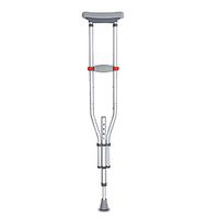 Xqr Crutches Walker Elbow Crutches Aluminum Underarms Turns Slips Anti-Slip Elderly Disabled Cane Sticks Telescopic Adjustable Walker