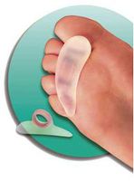 Silipos Gel Toe Crest Buttress Splint (Large Right) 3/Order