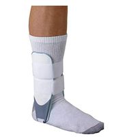80250 Brace Ankle Airform Plastic White Universal Adult Inflatable Part# 8025...