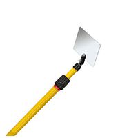 Telescoping Inspection Mirror Standard Fiberglass, 4'-8', 3.5" x 6" Mirror, Lightweight Durable - Extend A Vue