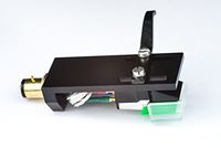 Headshell Cartridge Mount, Eliptical Stylus, Needle for Sansui FR-D4, SR-737, SR-838, FR-D35, SR-525, SR-929, SR-636, SR-717, SR-333, SR-535, FR-3080, SR-B200, - MADE IN ENGLAND