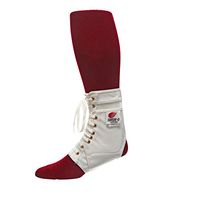Swede-O Ankle Lok Support with Knit Tongue, X-Small Ankle Brace, White Exclusive Lacing System Keeps Brace Tighter Longer, Side Stabilizers Provide Additional Ankle Support